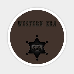 Western Era - Sheriff Badge 2 Magnet